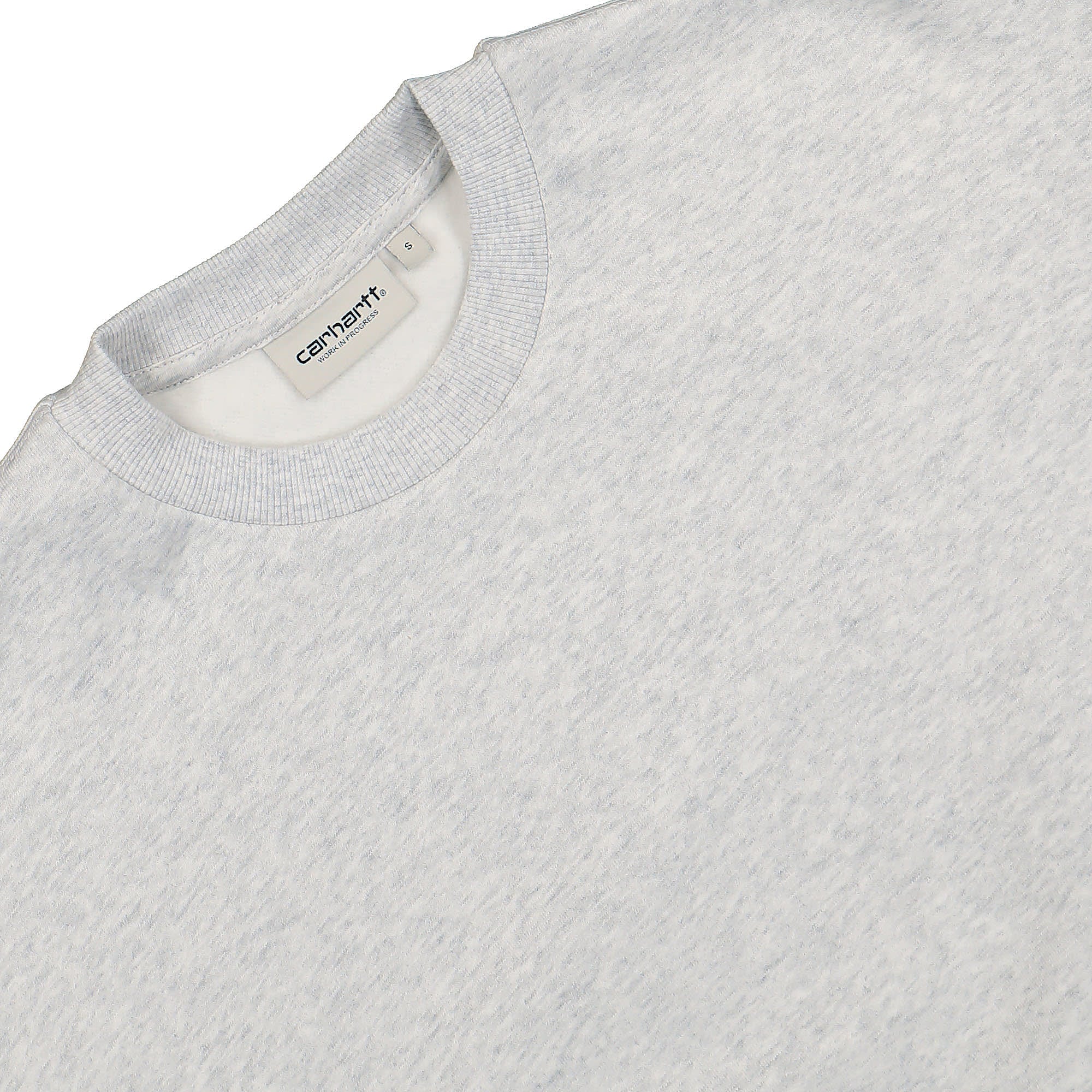 Carhartt WIP W Frolo Sweatshirt Ash Heather Sweatshirts Close-up | Overkill
