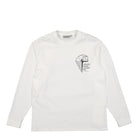 Carhartt WIP L/S Ratios T-Shirt White / Dark Navy Longsleeves I031001.12H.XX.03 | Overkill