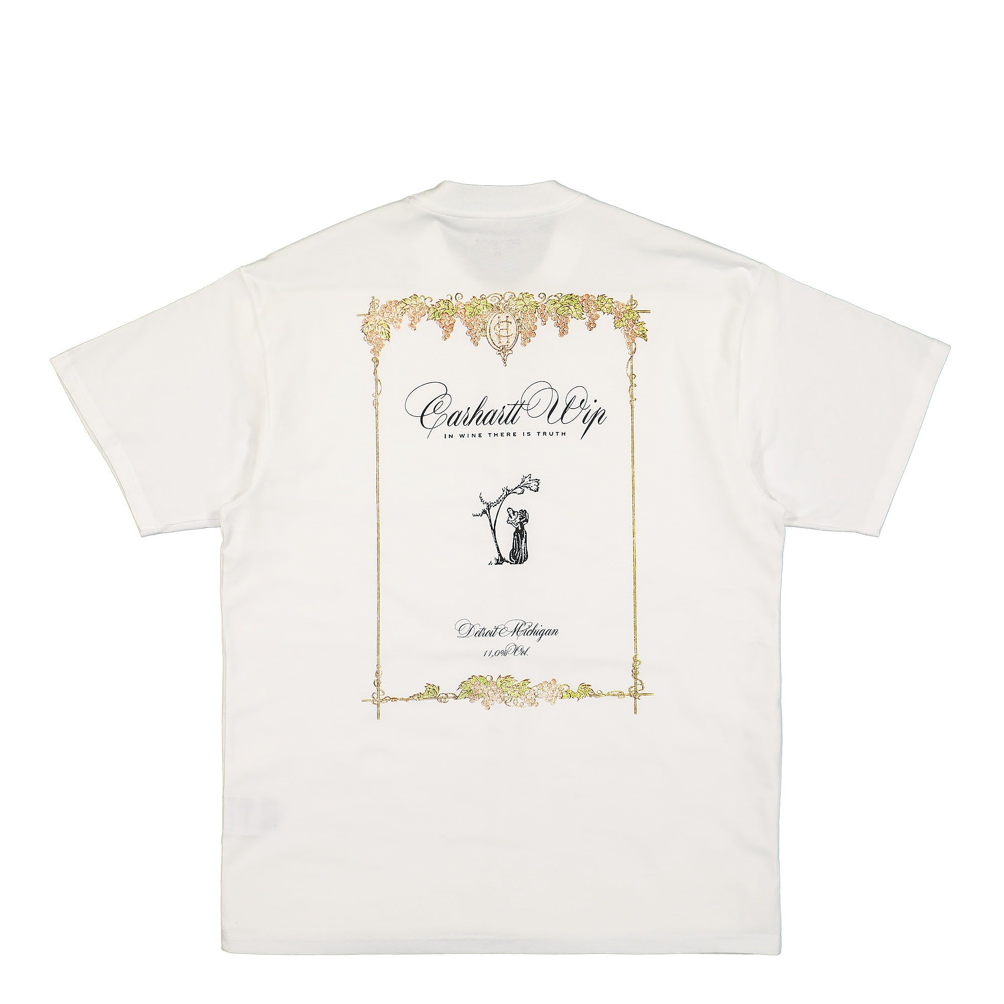 Carhartt WIP S/S Vino T-Shirt White T-Shirts Material | Overkill