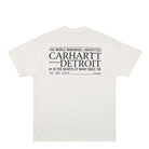 Carhartt WIP S/S Undisputed T-Shirt White / Black T-Shirts Close-up | Overkill