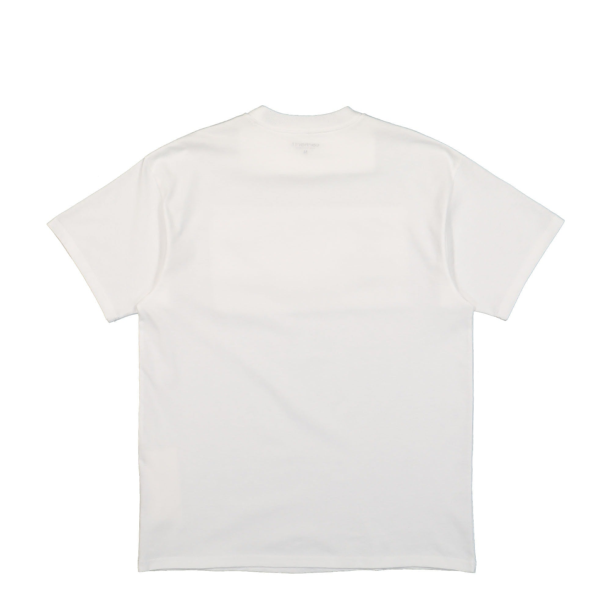 Carhartt WIP S/S Letterman T-Shirt White / Black T-Shirts Material | Overkill