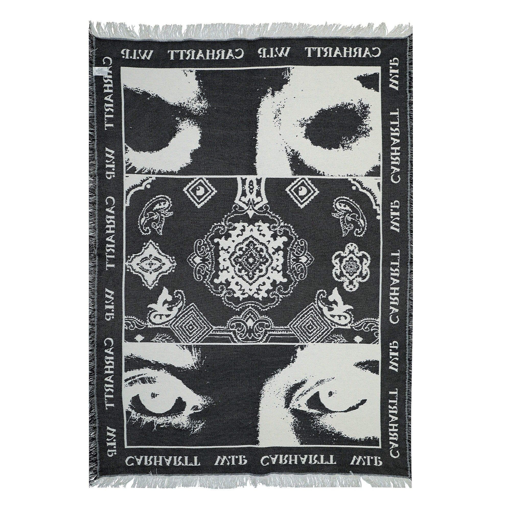 Carhartt WIP Scope Woven Blanket Wax / Black Blankets  Material | Overkill