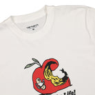 Carhartt WIP S/S Appetite T-Shirt White T-Shirts Close-up | Overkill