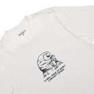Carhartt WIP S/S Piece of Work T-Shirt White / Black T-Shirts Close-up | Overkill