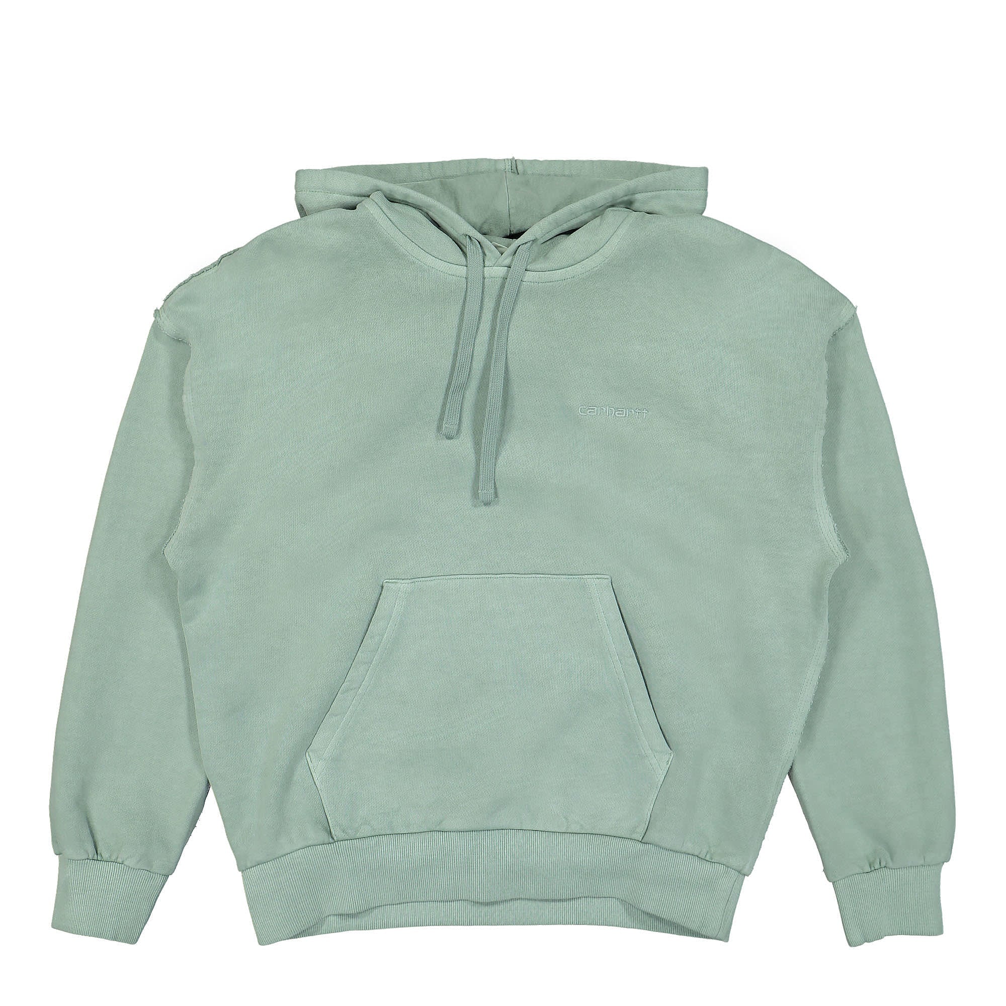 Carhartt WIP W Hooded Marfa Sweat Misty Sage Hoodies I031044.0WB.GD.03 | Overkill