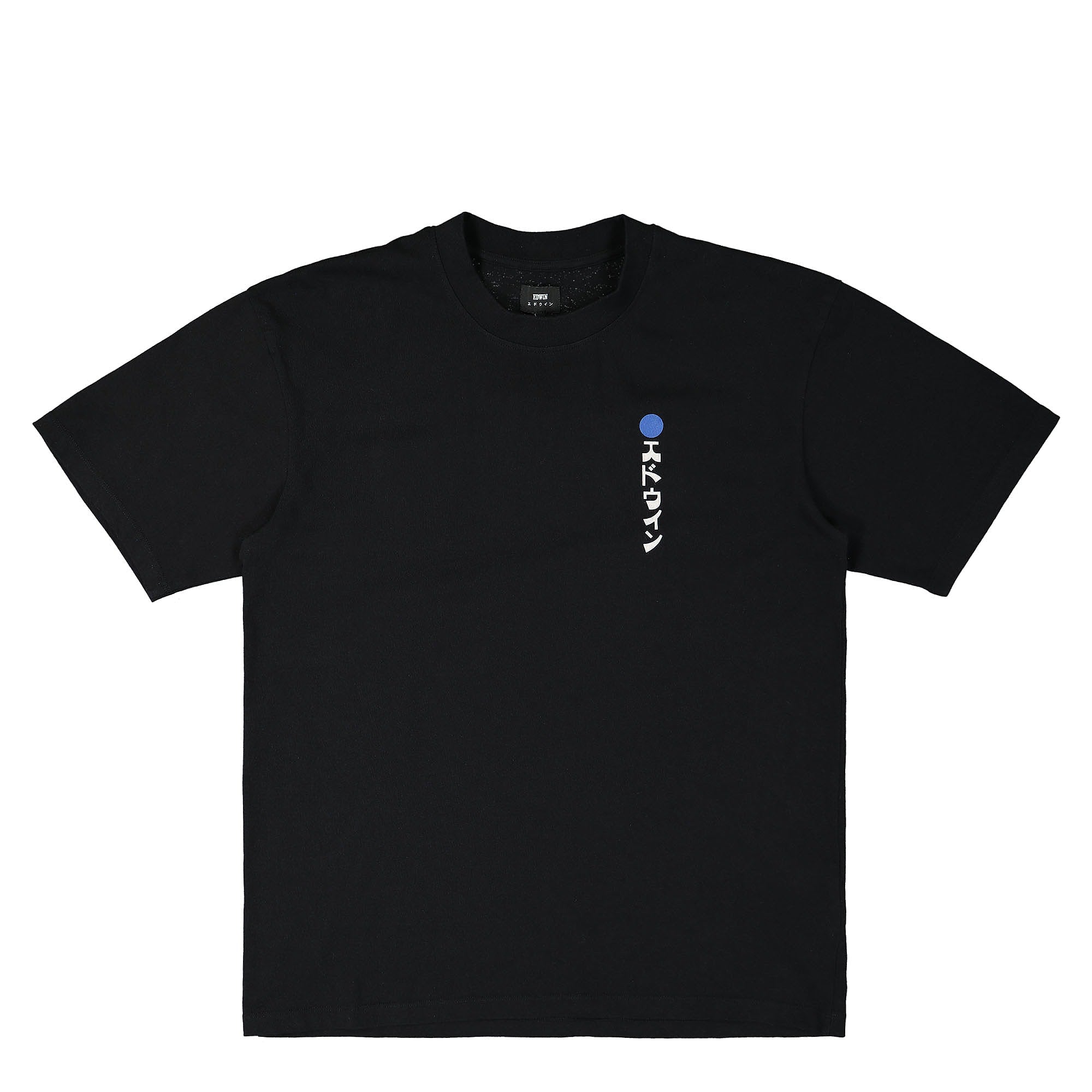 Edwin Fuji No Hana TS Single Jersey Black T-Shirts I031127.89.67.03 | Overkill