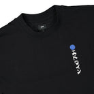 Edwin Fuji No Hana TS Single Jersey Black T-Shirts Close-up | Overkill