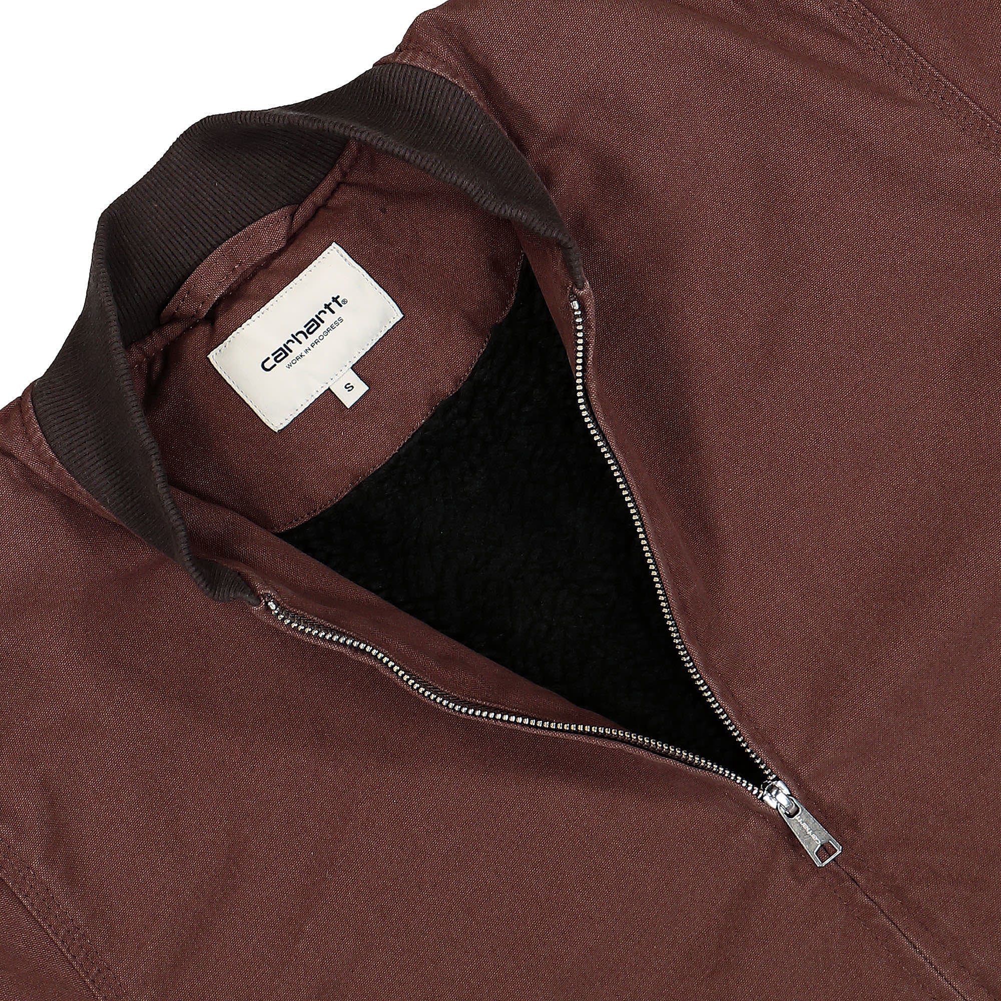 Carhartt WIP W Arlington Bomber Ale Heavy Stone Wash Bomber & Varsity Jackets Close-up | Overkill