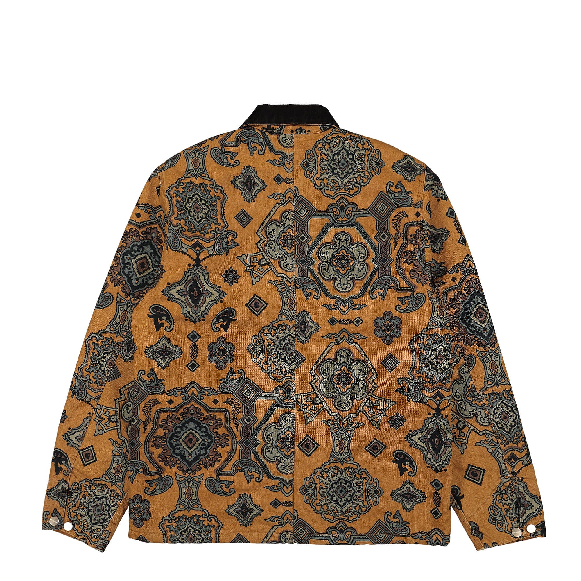 Carhartt WIP Michigan Coat Hamilton Brown Multi Verse / Black Coats Material | Overkill