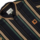 Carhartt WIP L/S Dorado Shirt Dorado Stripe  Dark Navy shirts Detailfoto | Overkill