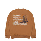 Carhartt WIP Boot Sweat Hamilton Brown / Tabacco Sweatshirts Close-up | Overkill