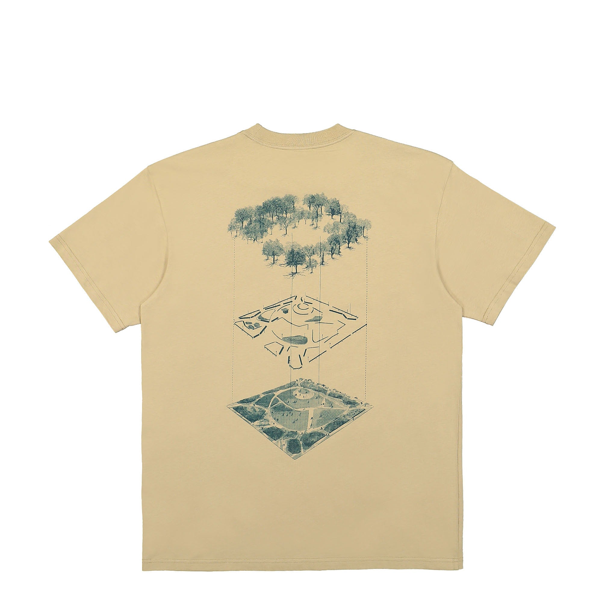 Carhartt WIP S/S Garden T-Shirt Ammonite T-Shirts Close-up | Overkill
