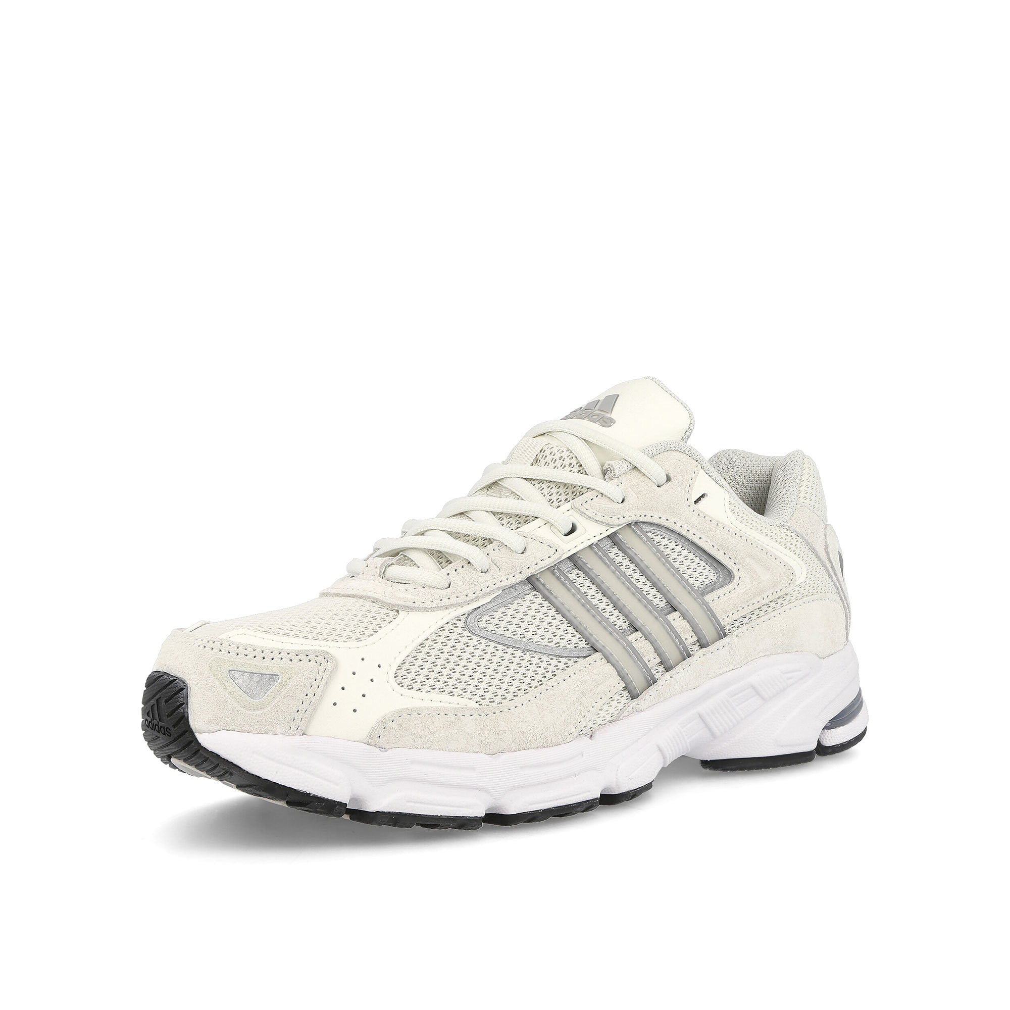 adidas Response CL W White Tint / White Tint / Silver Metallic Low Top Sneakers  Close Up | Overkill