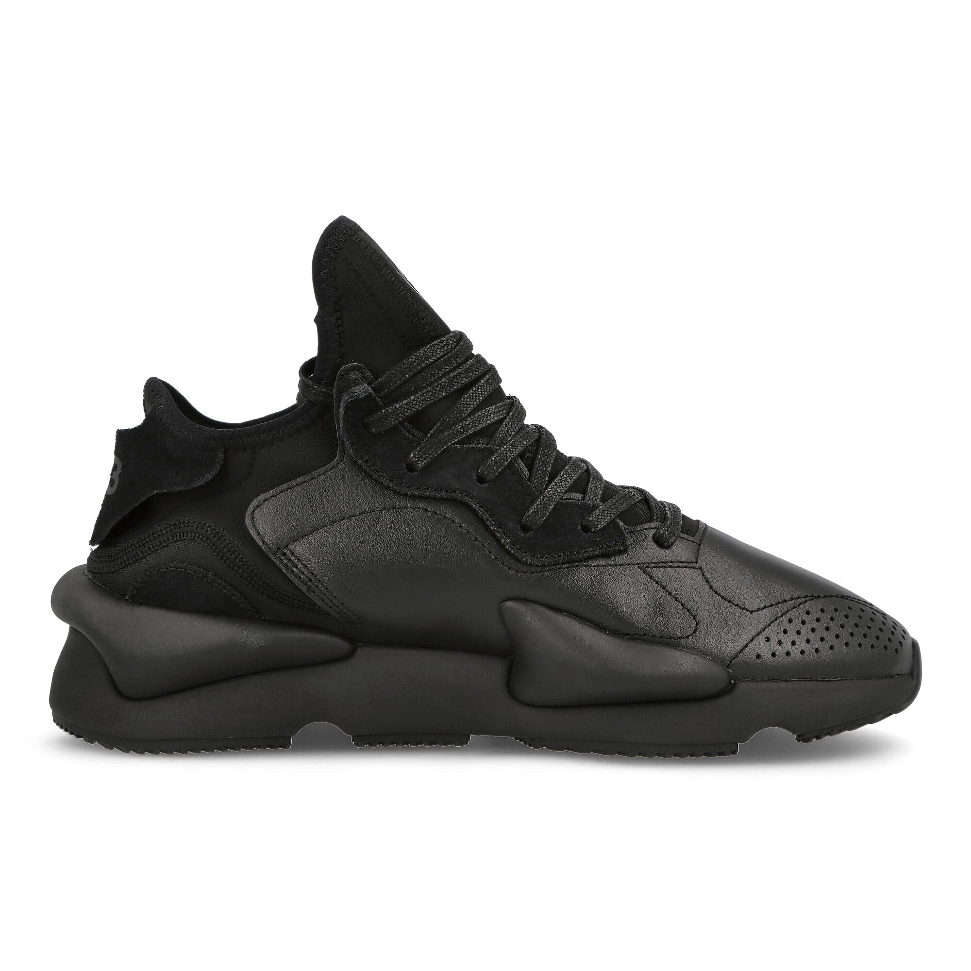Y-3 Kaiwa Core Black / Core Black / Core Black Sneakers  Silhouette | Overkill