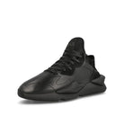 Y-3 Kaiwa Core Black / Core Black / Core Black Sneakers  Close Up | Overkill