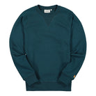 Carhartt WIP Chase Sweat Duck Blue / Gold Sweatshirts I026383.05B.90.03 | Overkill