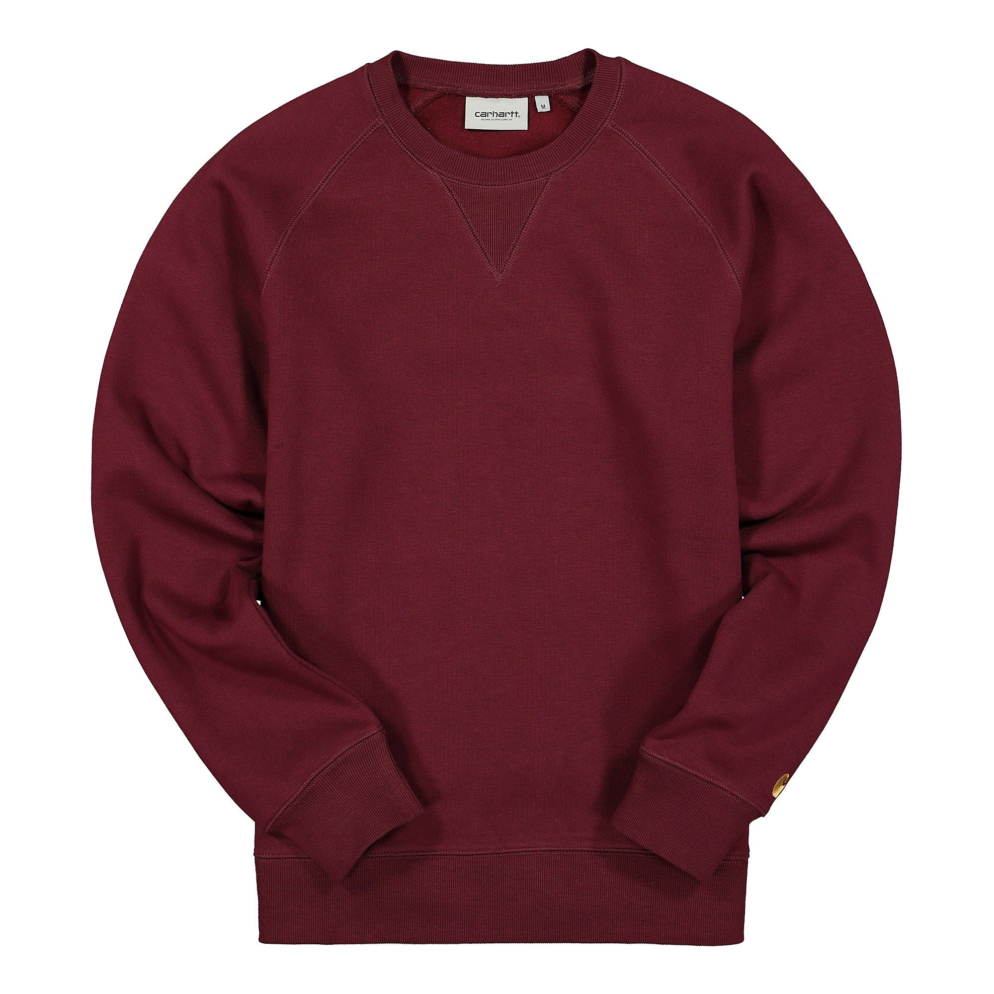 Carhartt WIP Chase Sweat Marlot / Gold Sweatshirts I026383.05F.90.03 | Overkill