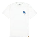 Carhartt WIP S/S Radio T-Shirt White / Blue T-Shirts I027078.02.90.03 | Overkill