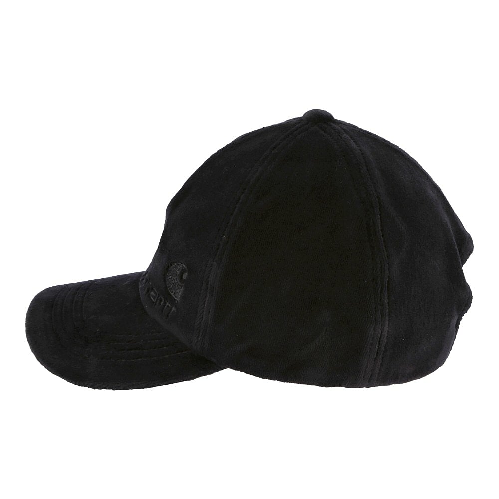 Carhartt WIP United Script Cap Black Caps  Material | Overkill