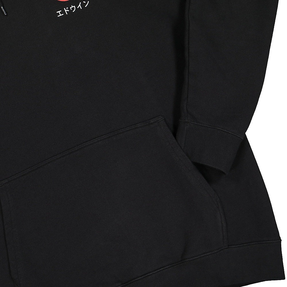 Edwin Japanese Sun Hoodie Sweat Black Hoodies Detailfoto | Overkill