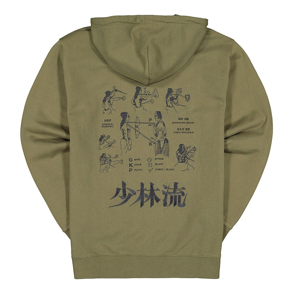 Edwin Shao Lin Hoodie Sweat Olive Hoodies Material | Overkill