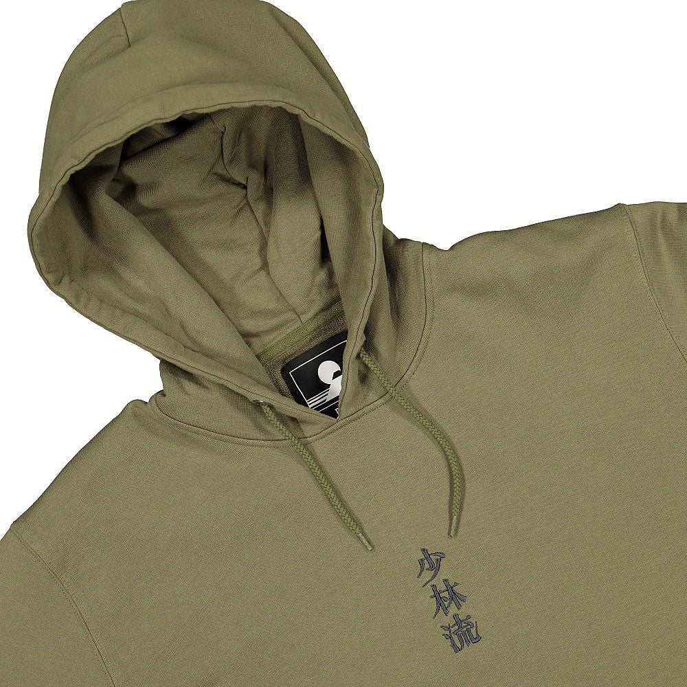 Edwin Shao Lin Hoodie Sweat Olive Hoodies Close-up | Overkill
