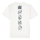 Edwin Hokusai Noh Masks TS Single Jersey White T-Shirts Material | Overkill