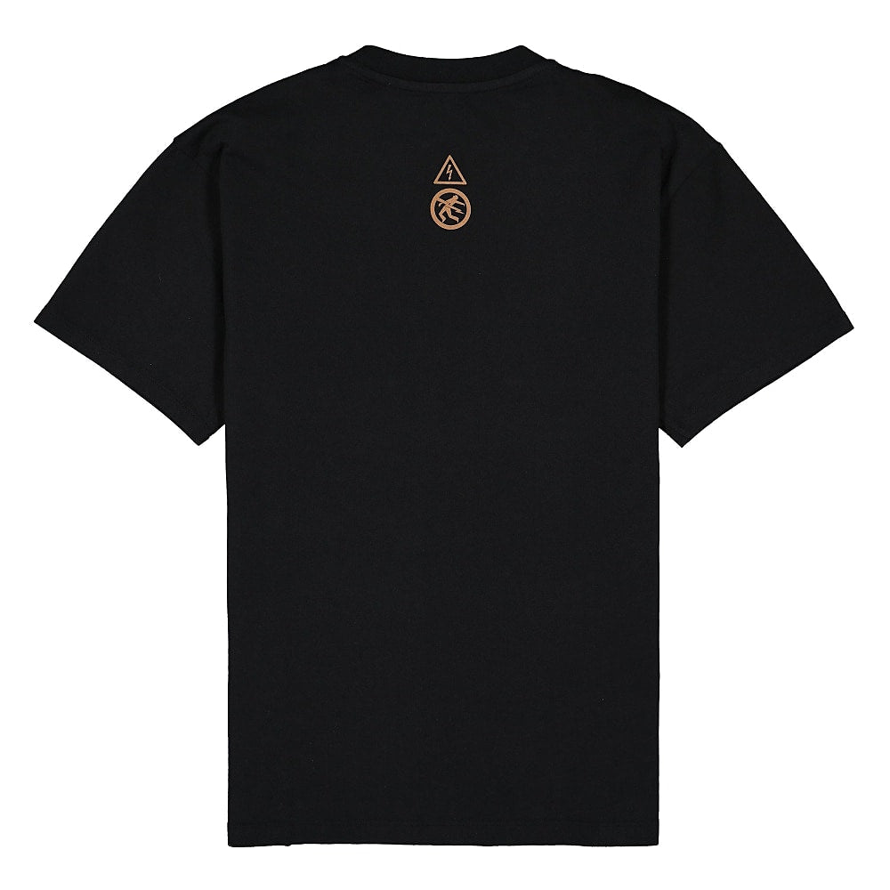 Edwin Warning TS Single Jersey Black T-Shirts Material | Overkill