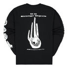 Edwin Strange Objects TS LS Single Jersey Black Longsleeves Material | Overkill