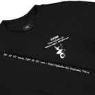 Edwin Strange Objects TS LS Single Jersey Black Longsleeves Close-up | Overkill