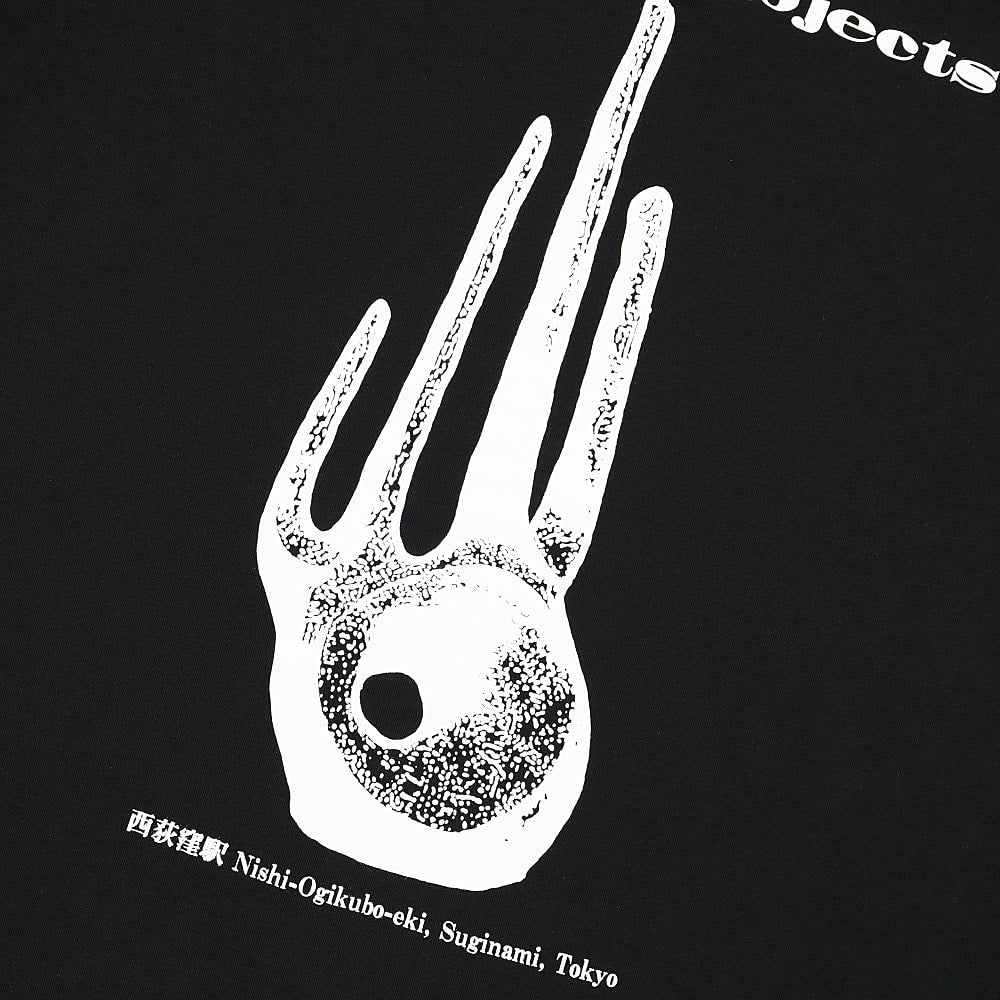 Edwin Strange Objects TS LS Single Jersey Black Longsleeves Detail view 1 | Overkill