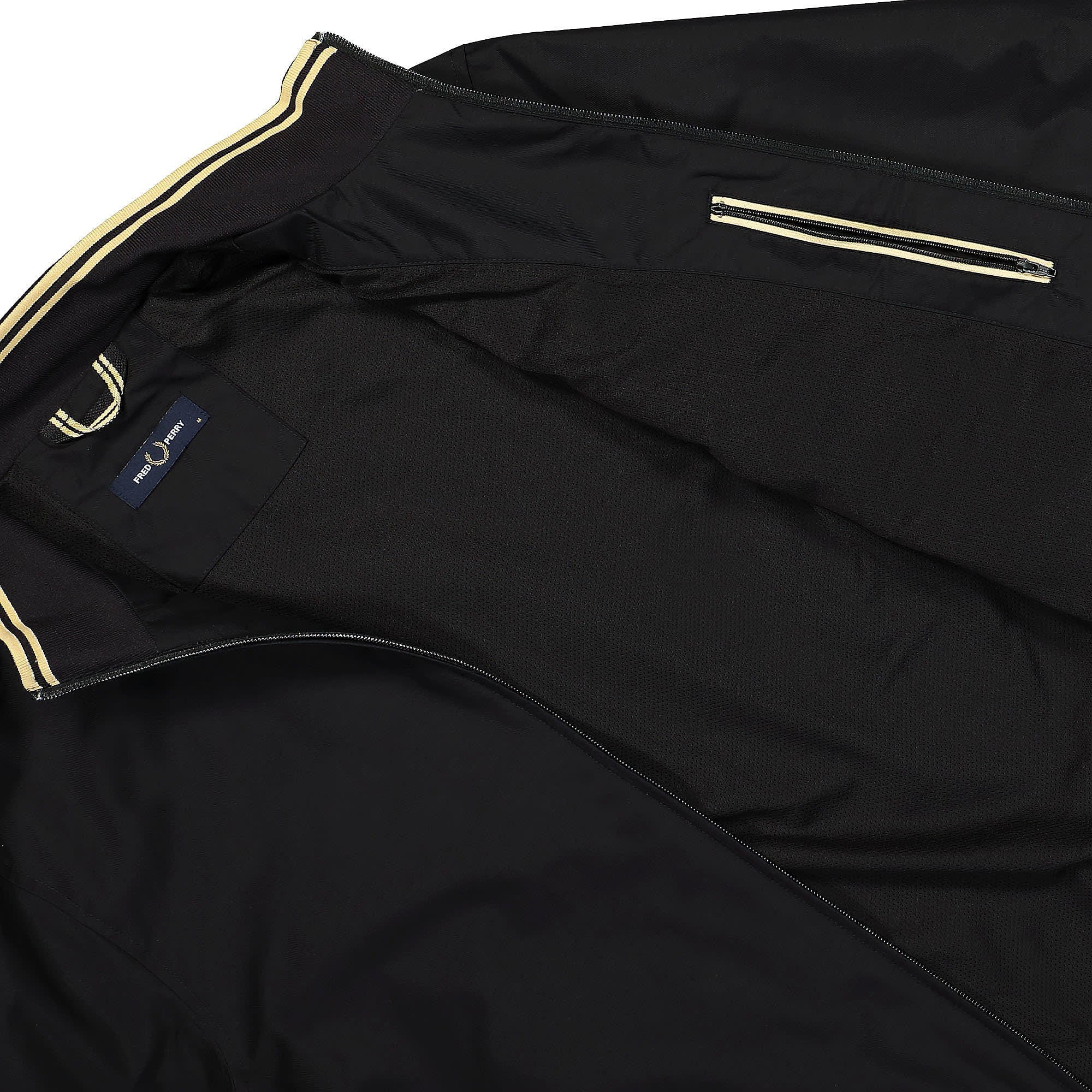 Fred Perry Brentham Jacket Black Bomber & Varsity Jackets Detail view 1 | Overkill