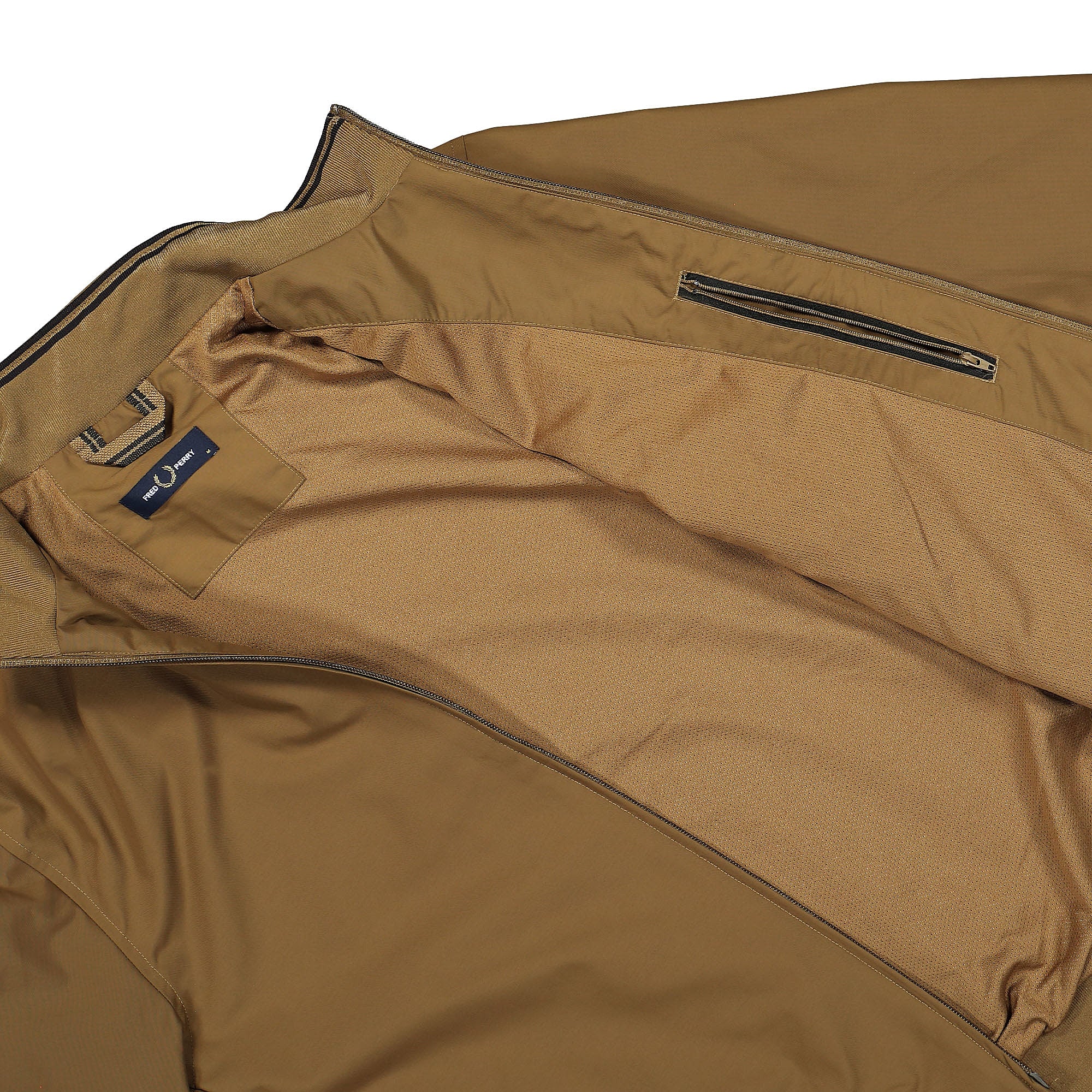 Fred Perry Brentham Jacket Shaded Stone Bomber & Varsity Jackets Detail view 1 | Overkill