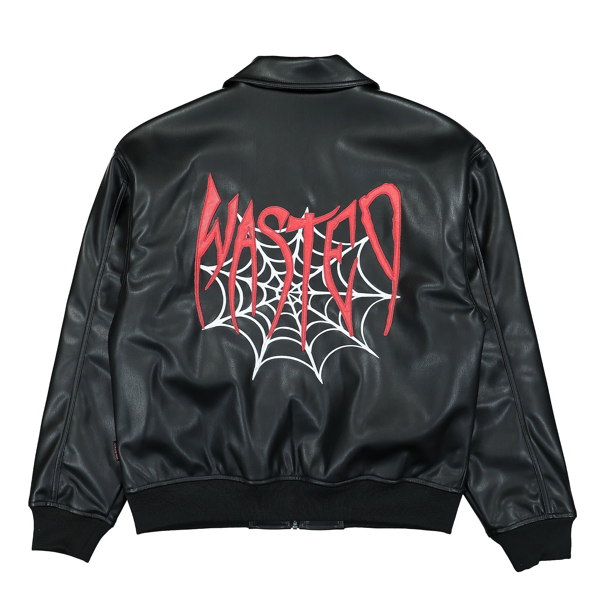 Wasted Paris Witch Faux Leather Jacket Black Jackets Material | Overkill
