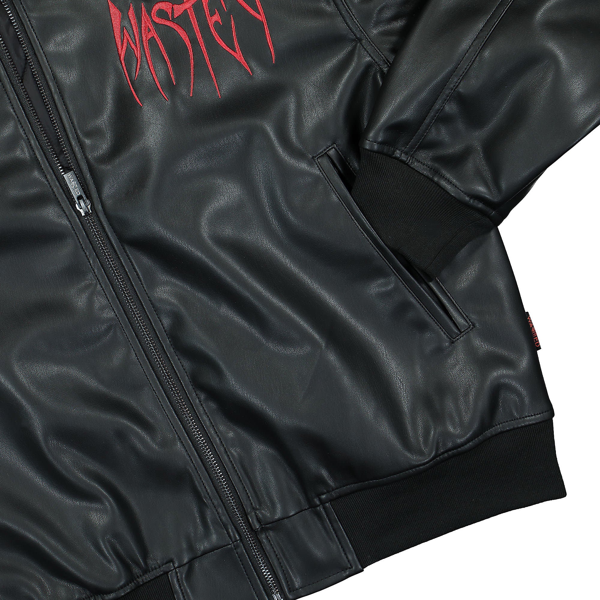 Wasted Paris Witch Faux Leather Jacket WPWFLJ | OVERKILL