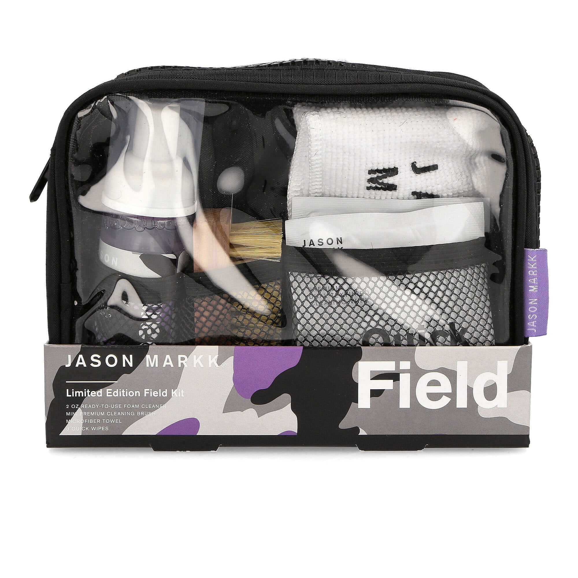 Jason Markk Field Kit Black Sneaker Care Close-up | Overkill