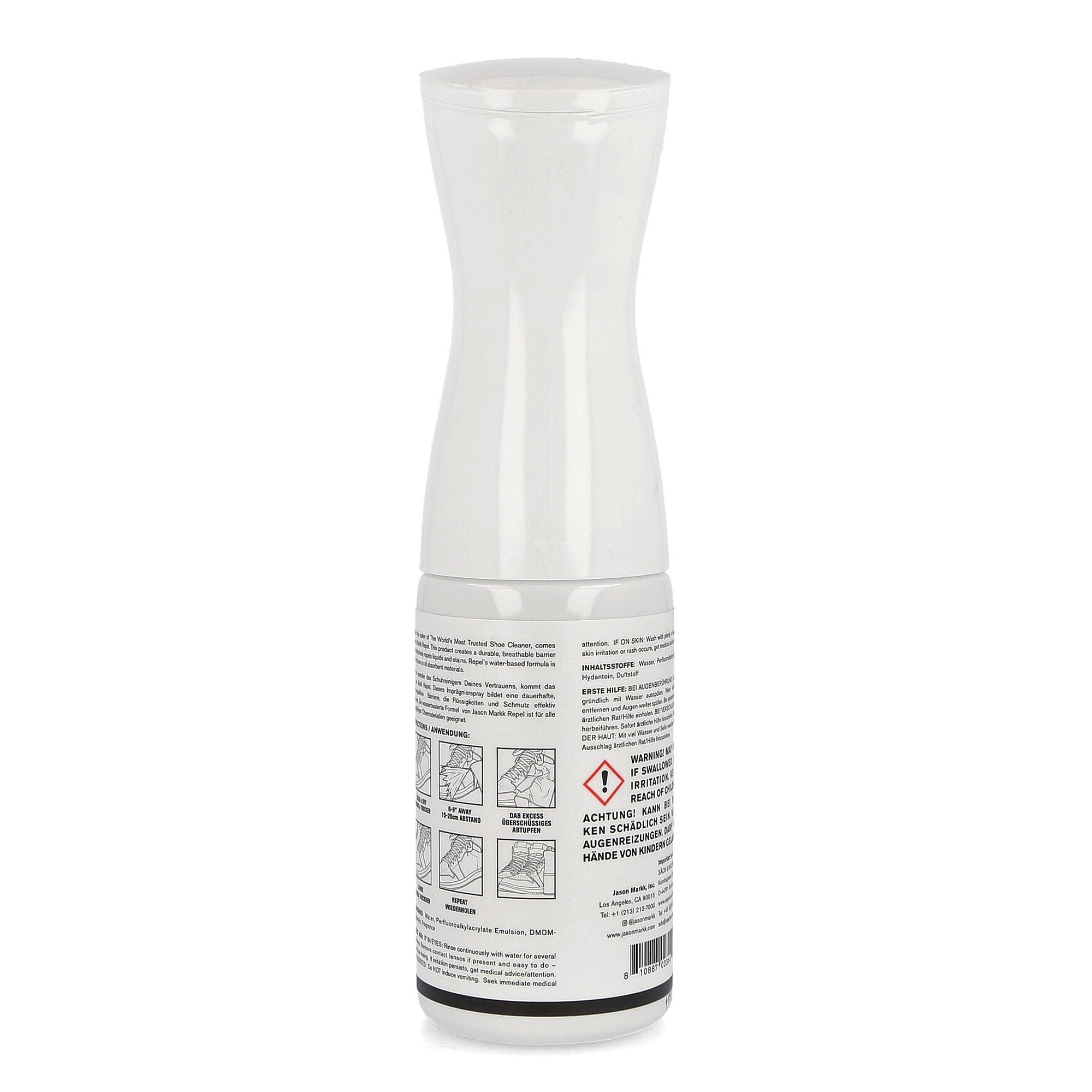Jason Markk Repel Spray White Sneaker Care Close-up | Overkill