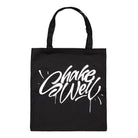 Montana Cotton Bag Shake Well by Baker One Black Black Shoulder & Cross Body Bags  | Overkill
