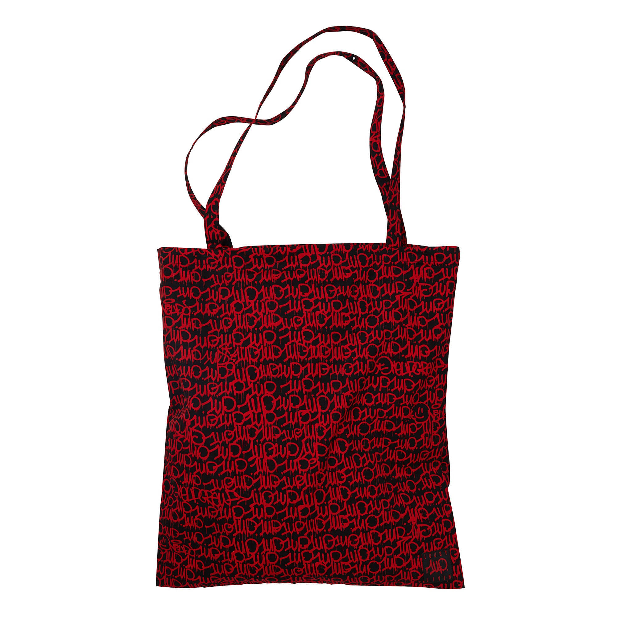 1UP x Lousy Livin Cotton Bag OneUp 3.0 Black Shoulder & Cross Body Bags  | Overkill