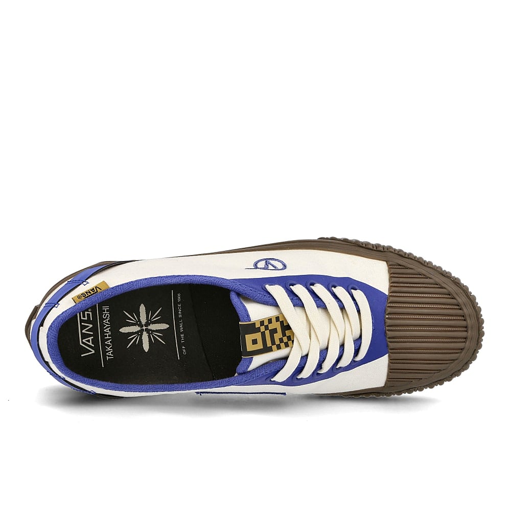 Vans Taka Hayashi x Vans Authentic One Natural-True Blue Sneakers  Detailfoto | Overkill