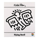 Medicom Keith Haring Flying Devil Statue White Collectibles & Toys Close-up | Overkill
