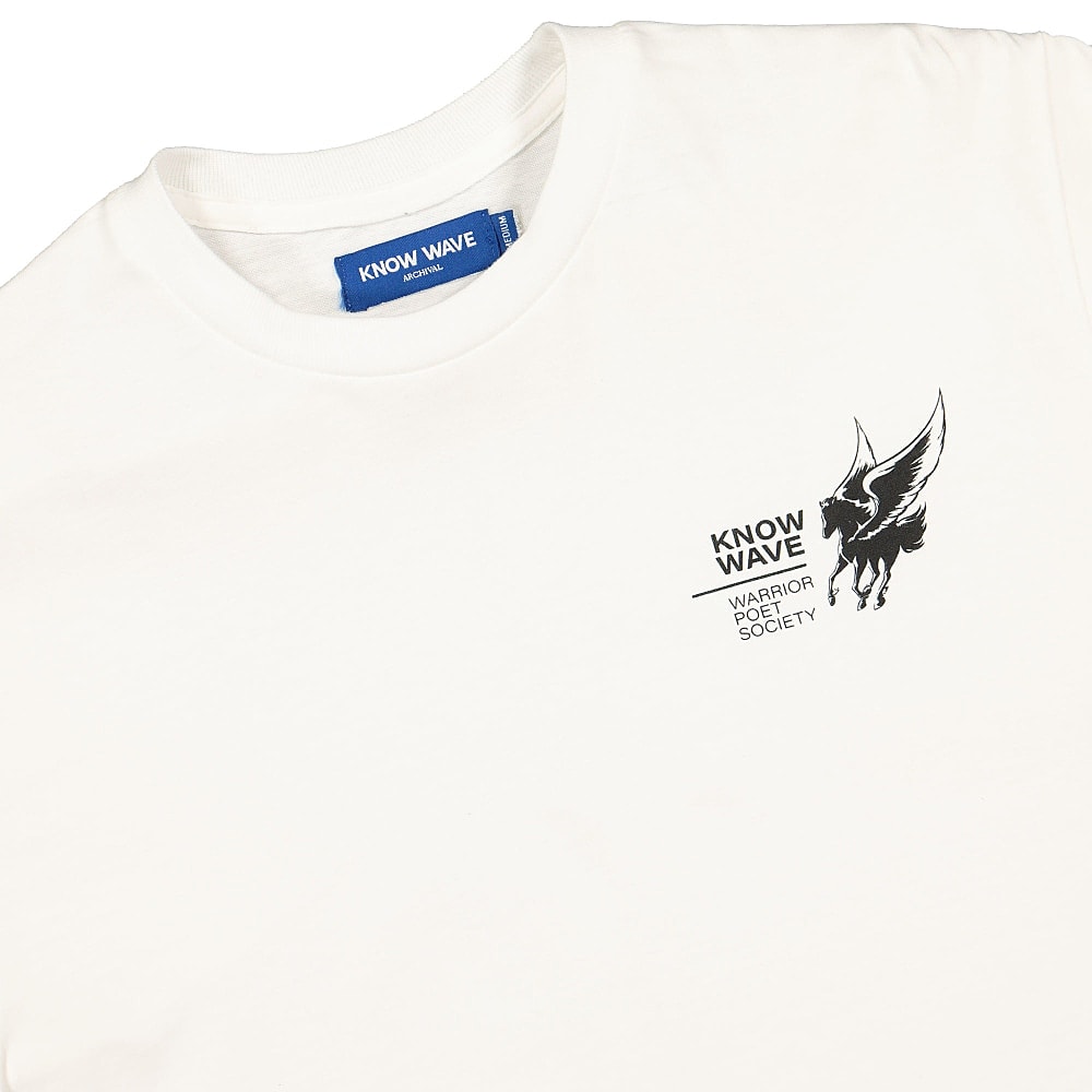 Know Wave kaufman tee White T-Shirts Close-up | Overkill