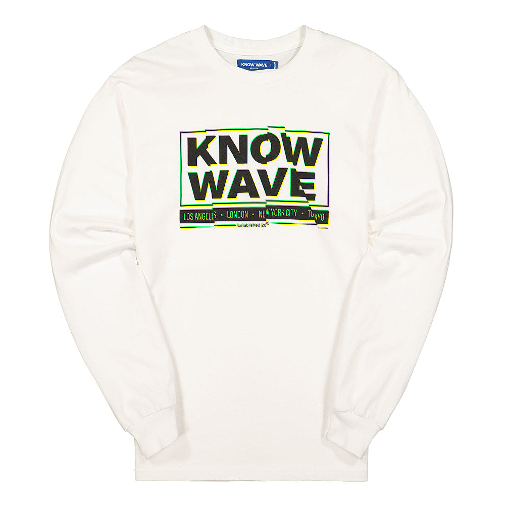 Know Wave chop it longsleeve tee White Longsleeves KFA1984 | Overkill