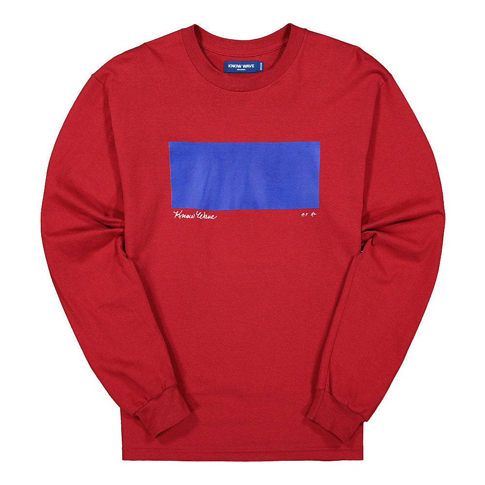 Know Wave ap 1-2 longsleeve tee Red Longsleeves KFA1985 | Overkill
