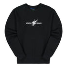 Know Wave warrior poet society crewneck Black Sweatshirts KFA1991 | Overkill