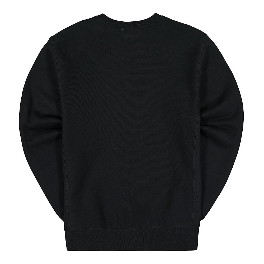 Know Wave classic anxiety logo crewneck Black Sweatshirts Material | Overkill