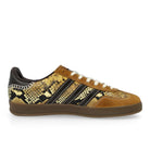 Wales Bonner x adidas Gazelle Snake Supplier Color / Dark Brown / Wonder White Sneaker KK3641 Silhouette | Overkill
