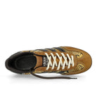 Wales Bonner x adidas Gazelle Snake Supplier Color / Dark Brown / Wonder White Sneaker KK3641 Detailfoto | Overkill
