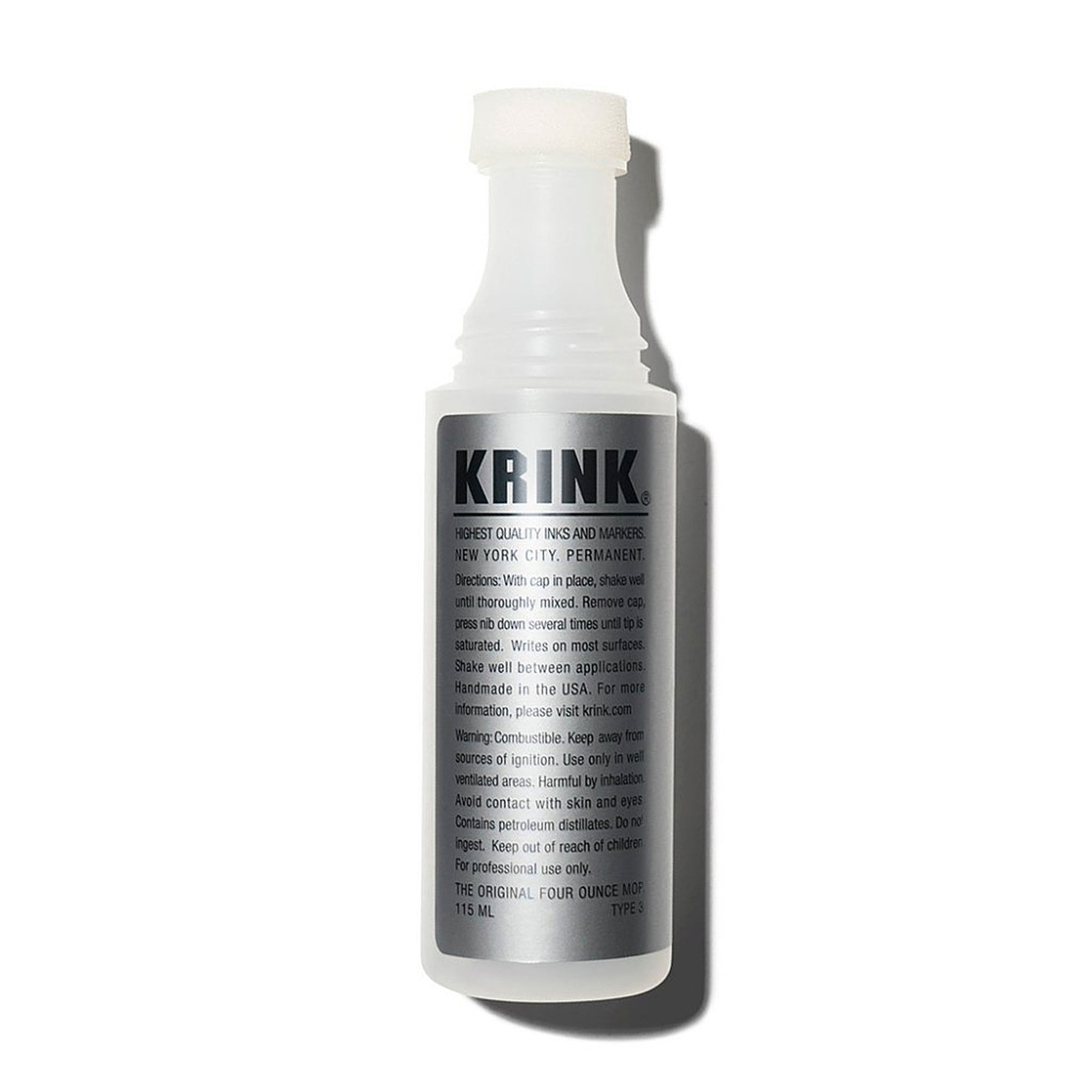 Krink mop marker silver empty 25 mm  Marker SPRV2720001 | Overkill