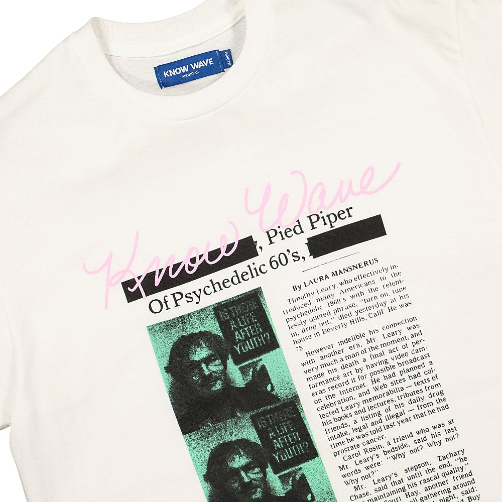 Know Wave pied piper tee White T-Shirts Close-up | Overkill